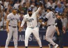 Yankees lose ALDS Game 1 to Rays as Austin Wells is thrown out at third after breaking up no-hitter