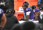 Lamar Jackson leaves game with injured ankle and what happened next shows no one fears the Tennessee Titans