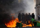 Teenager’s hand blown off as French school protests enter 3rd week