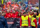 Thousands flood Brussels streets as anti-austerity protests erupt into clashes with police