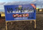7 Alberta referendum signs vandalized in Fort McMurray