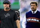 Lions head coach pays tribute to Mike Ditka after learning of his death from a press conference question