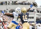 Tulsa's David Wells Jr. tips ball to himself for improbable touchdown in wild play against Navy