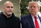 Trump says he'd 'love' to have Sen. John Fetterman as a Republican amid growing speculation
