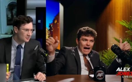 EXCLUSIVE: Alex Jones Responds To Nick Fuentes Attacking Harrison Smith For Talking About How Incredible It Was To Watch His Children Be Born!