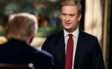 Trump Floats Fox News’ Peter Doocy for White House Press Secretary