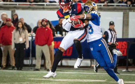 Alouettes top Bombers 37-10, clinch East Division