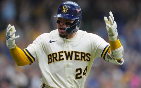 Brewers take Game 1 of NLDS after a controversial call on sure-fire home run ball that hit the stadium roof