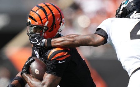 Bengals' Ja'Marr Chase suffers concussion after getting his facemask pulled and taking huge hit