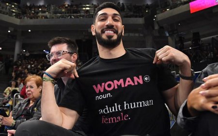 ENES KANTER FREEDOM: I know the price of silence and won't stop defending women's sports