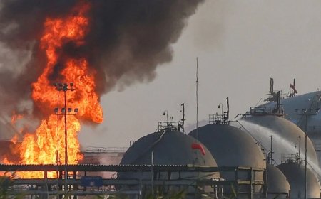 Massive Fires Along Saudi Oil Export Pipeline, Regional Outlet Says