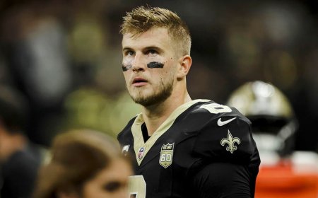Saints star quarterback Tyler Shough reacts to fans' boos after dismal prime-time performance vs Falcons
