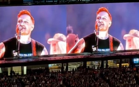 Zach Bryan Wears ‘Free Palestine’ at Kraft’s Stadium After Macklemore Ban