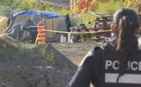 Woman dead after fire at Montreal homeless encampment