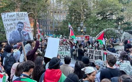 Anti-Israel groups rally across US on October 7 anniversary, chanting 'long live the intifada'