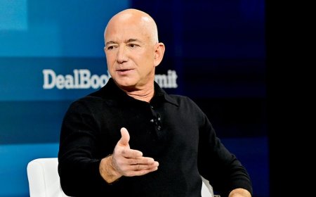 Jeff Bezos reveals his vision for America's next frontier — from AI to the moon