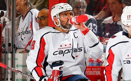 If you've ever wondered why Alex Ovechkin has crushed soda on the bench his whole career, here's your answer