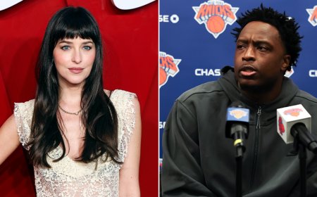 Actress Dakota Johnson was convinced no one could possibly have the name 'OG Anunoby'