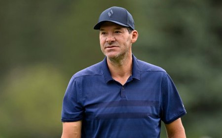 Tony Romo got disqualified from his Korn Ferry qualifier the same day he 'parted ways' with CBS Sports
