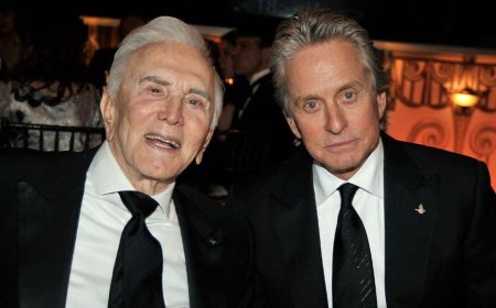 Michael Douglas says Kirk Douglas gave him $10,000 at 21 and told him he was on his own