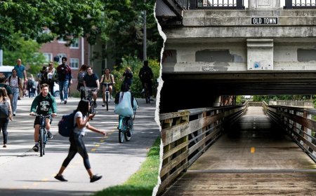 Serial killer fears strike college town as school fortifies security amid popular river trail deaths