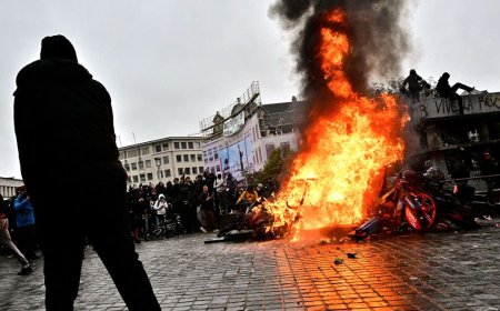 Europe’s Communist Riots Spread from France to Belgium as ‘Migrants Join Forces with Antifa’