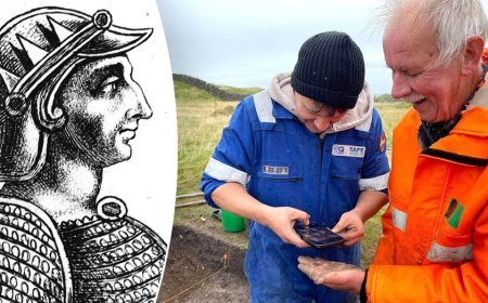 Rare coin bearing face of king with infamous nickname unearthed after 1,000 years