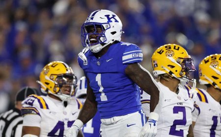 Kentucky shocks LSU with second-straight walk-off two-point conversion win in overtime