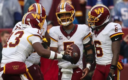 Commanders run out the clock on themselves, settle for tie with Giants in overtime meltdown
