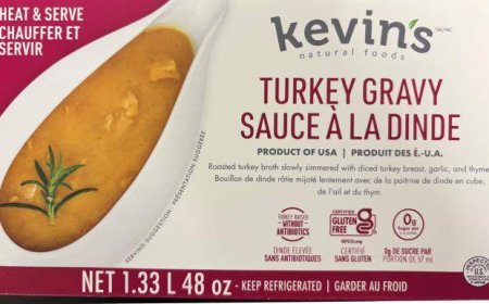 Turkey gravy brand recalled due to undeclared mustard