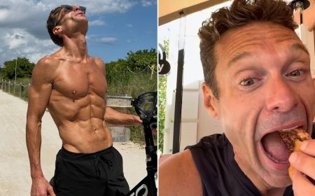 Ryan Seacrest reveals how he stays ripped at 51 without giving up wine, pizza or sweets