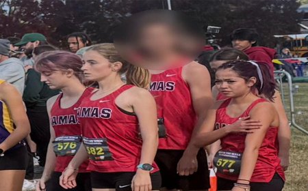 A cross country runner switched to the girls team midseason, parents voice their disapproval at meet