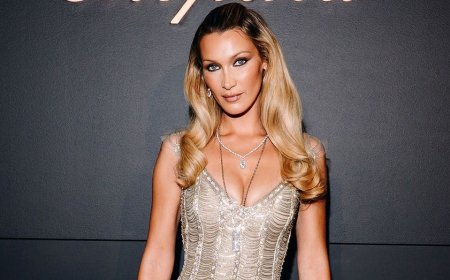 Bella Hadid flaunts toned figure in red bikini, cowboy boots for 30th birthday