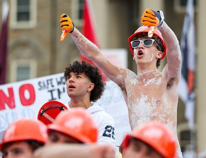 ESPN College Gameday 'no religious signs' rule draws backlash during Alabama vs Georgia broadcast