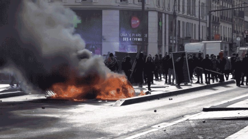France’s teen riots take explosive new turn as government points finger at hard left