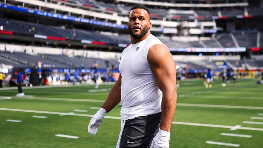 Rams lose Aaron Donald to back soreness for Eagles game, Sean McVay says he’s protecting star 'from himself'