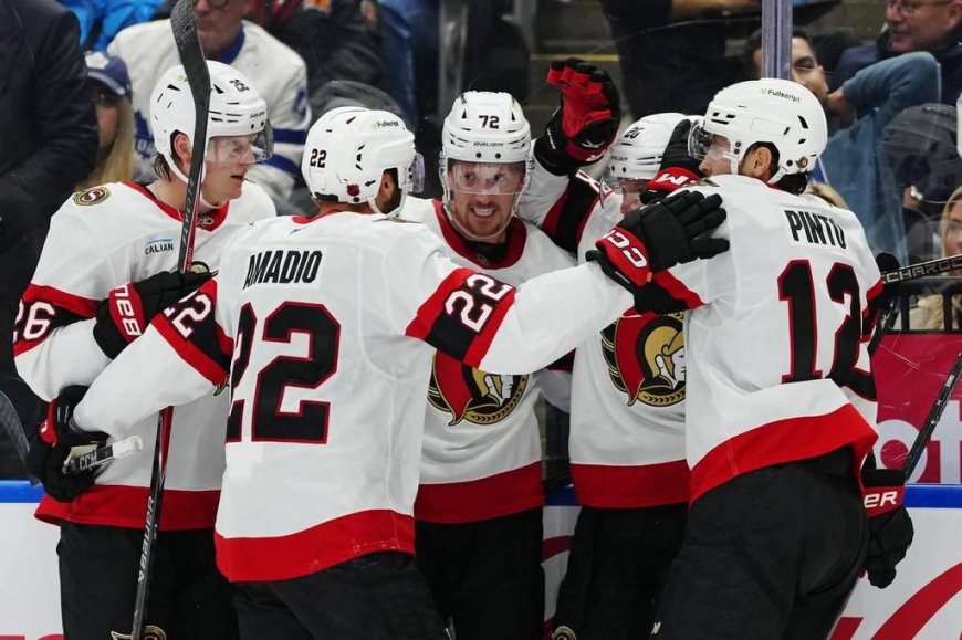 Sens open post-Tkachuk era with victory over Leafs