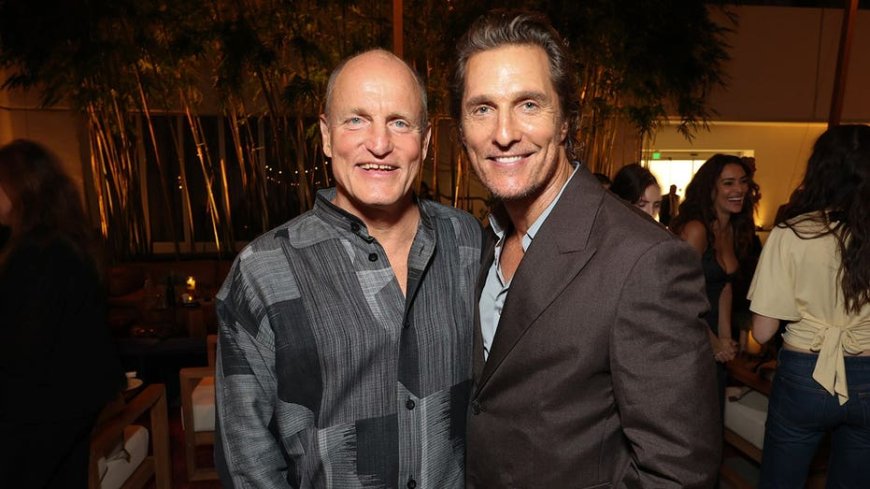 Matthew McConaughey says Woody Harrelson’s wild antics include 2 am visits, inviting strangers on vacations