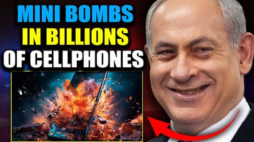 Leaked Mossad Files Reveal Israel Planted BILLIONS of ‘Mini Bombs’ in Cell Phones – Media Blackout