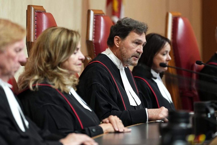 Chief justice says democratic institutions must be protected