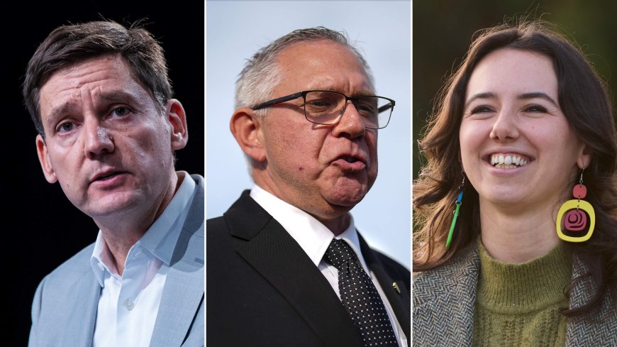 B.C. election provincial leaders’ debate scheduled
