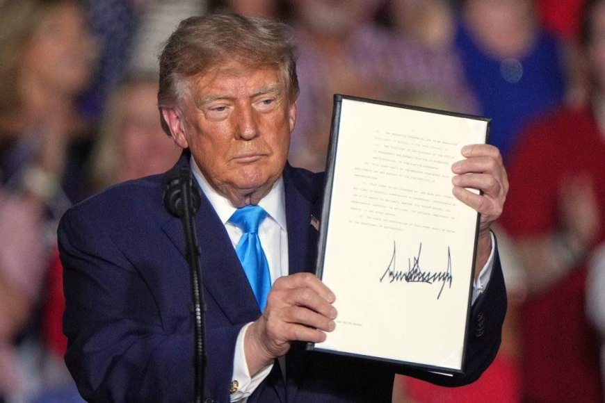 Trump signs order allowing for wider use of dyed diesel amid soaring prices