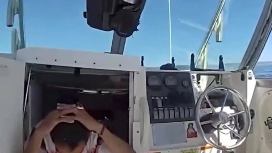 WATCH: Smuggling Vessel Carrying 14 Illegals Intercepted Near California Beach City