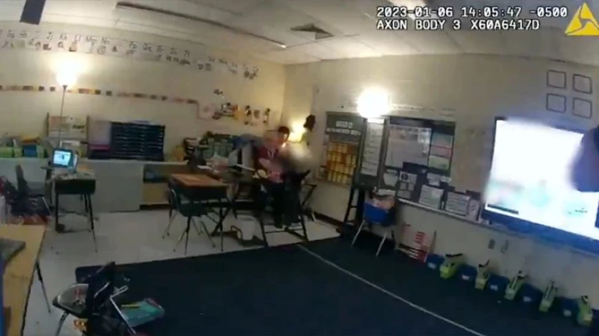Shock Footage: Defiant Black 6-Year-Old Student Asks Cops ‘Y’all Want A F***ing Piece Of Me, B****h?’ After Stealing Mom’s Gun, Shooting White Teacher