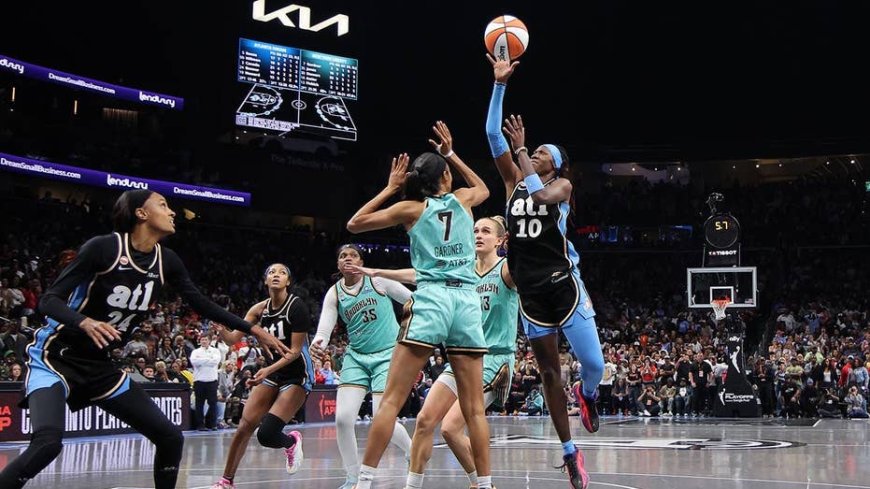 Dream move within one win of first WNBA Finals appearance since 2013 after overtime victory