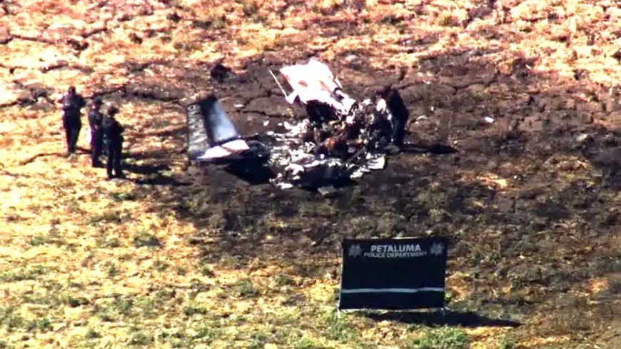 Deadly crash kills two as plane plunges into 'ball of flames' near suburban golf course