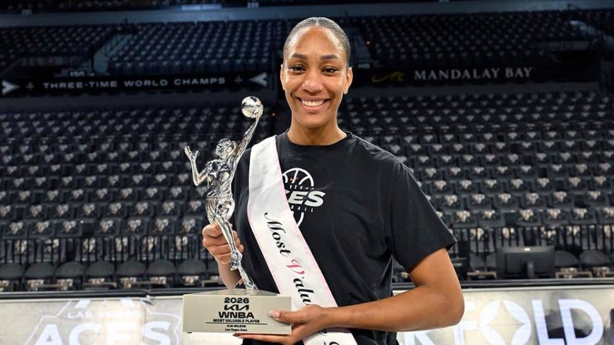 A'ja Wilson wins record fifth MVP as first three-peat in WNBA history strengthens all-time greatness case