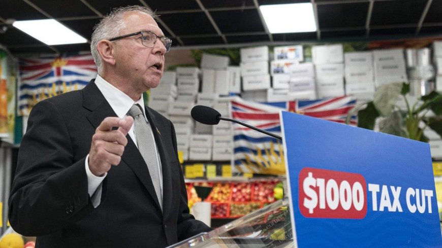 Taxes — hike them or hold them — become theme in B.C. election campaign