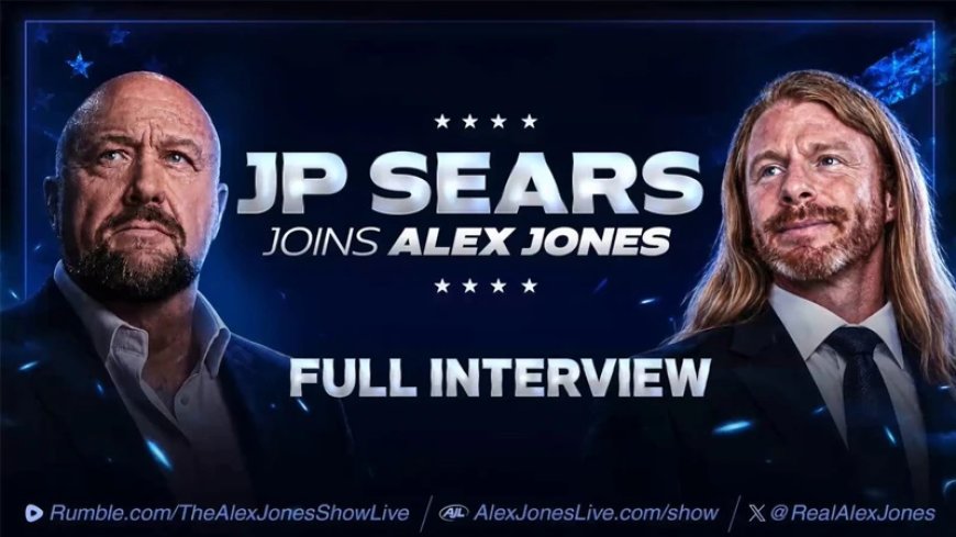 WATCH THE POWERFUL FULL INTERVIEW! Top Comedian JP Sears Joins Alex In The Historic Original Infowars Studio