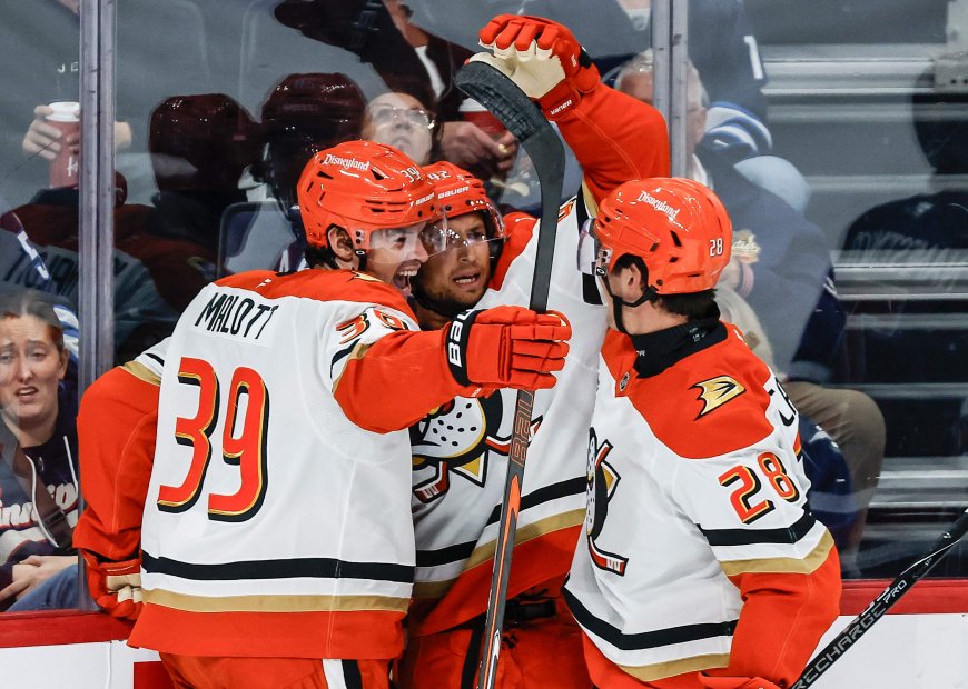 Winnipeg Jets suffer first regulation loss of season, falling 5-1 to Anaheim